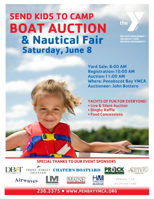 YMCA Boat Auction Preview Friday, June 7th! PenBay Pilot